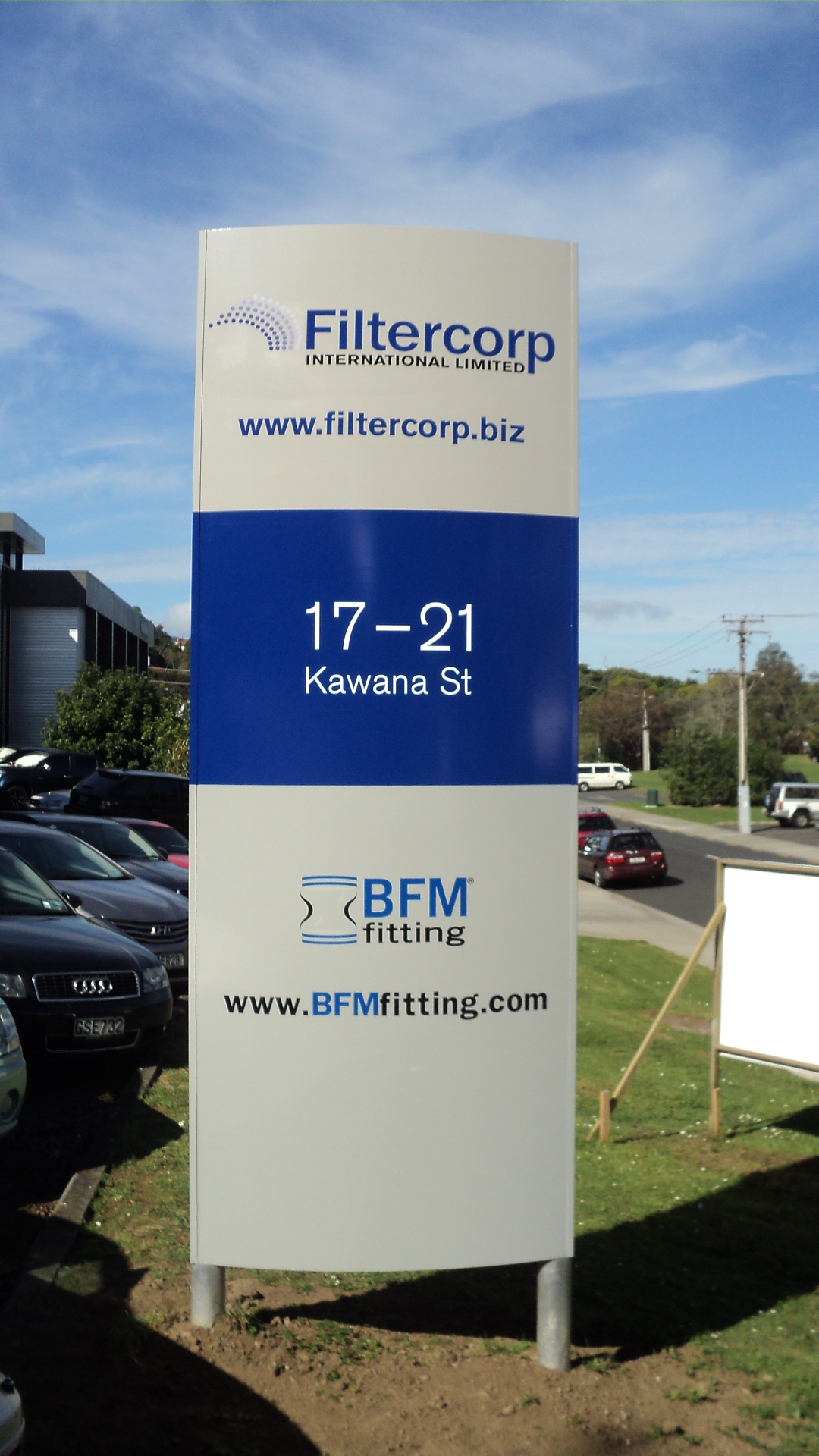 Pylon and Plinth for Filtercorp